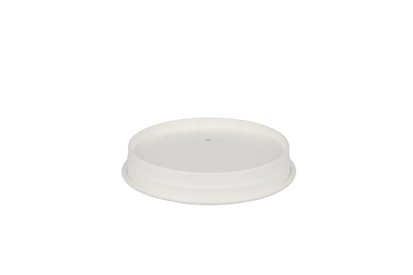 Papier-Deckel für Kaffeebecher, Ø 8 cm, weiß