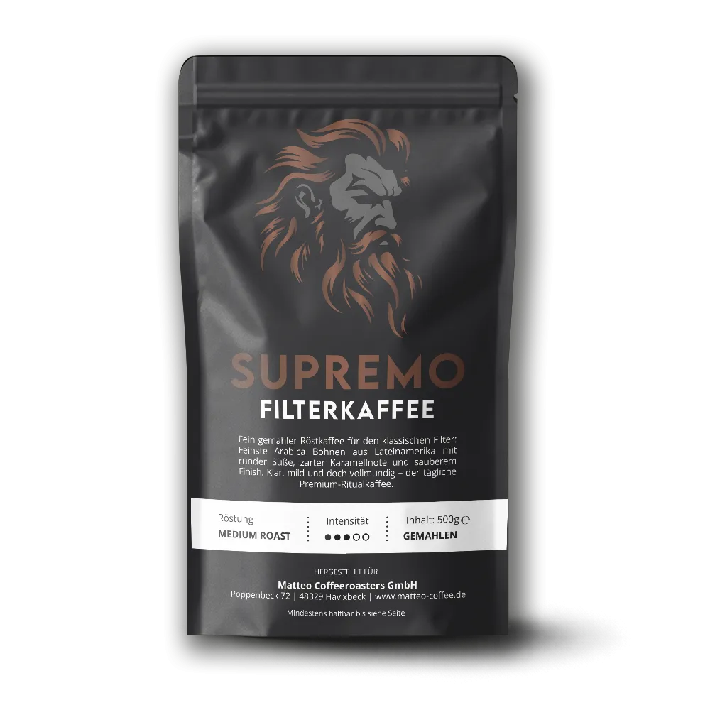 Supremo Filterkaffee 6*500g