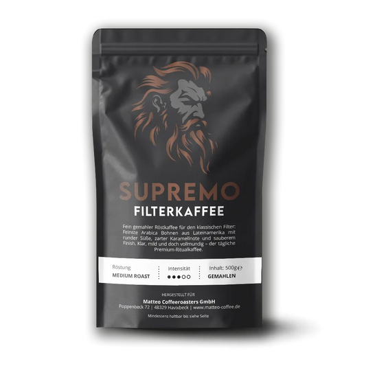 Supremo Filterkaffee 6*500g